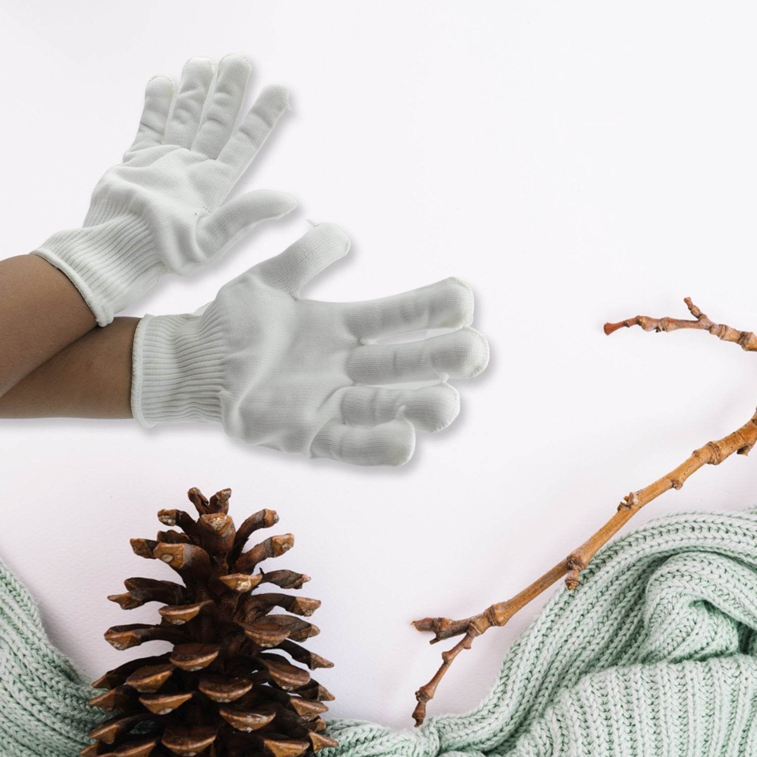1 Pair Cut Resistant Gloves Anti Cut Gloves Heat Resistant Kint Safety Work Gloves High Performance Protection, Food Grade BBQ - infinityexculsivestore.com