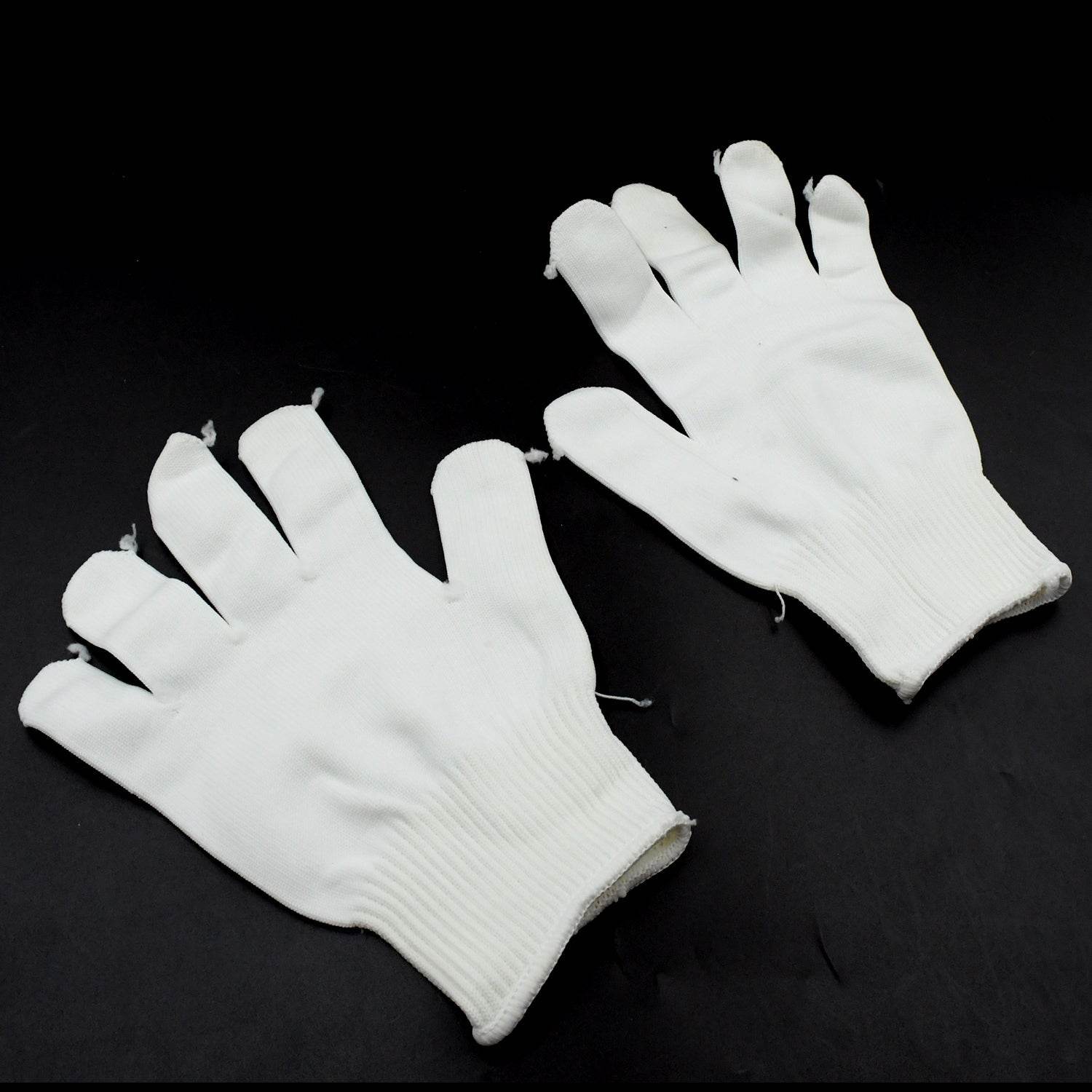 1 Pair Cut Resistant Gloves Anti Cut Gloves Heat Resistant Kint Safety Work Gloves High Performance Protection, Food Grade BBQ - infinityexculsivestore.com
