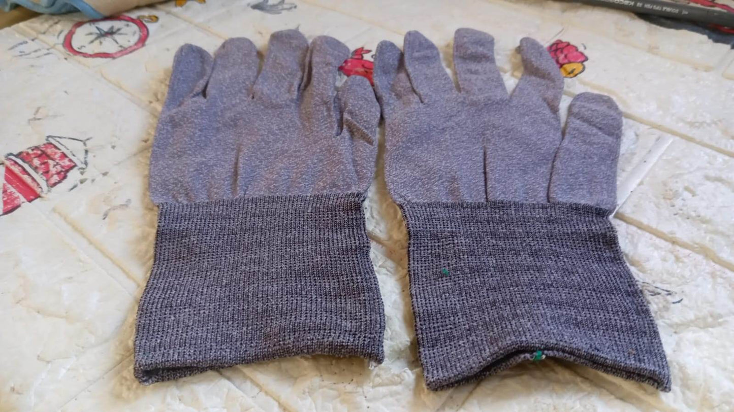 1 Pair Cut Resistant Gloves Anti Cut Gloves Heat Resistant Kint Safety Work Gloves High Performance Protection, Food Grade BBQ - infinityexculsivestore.com