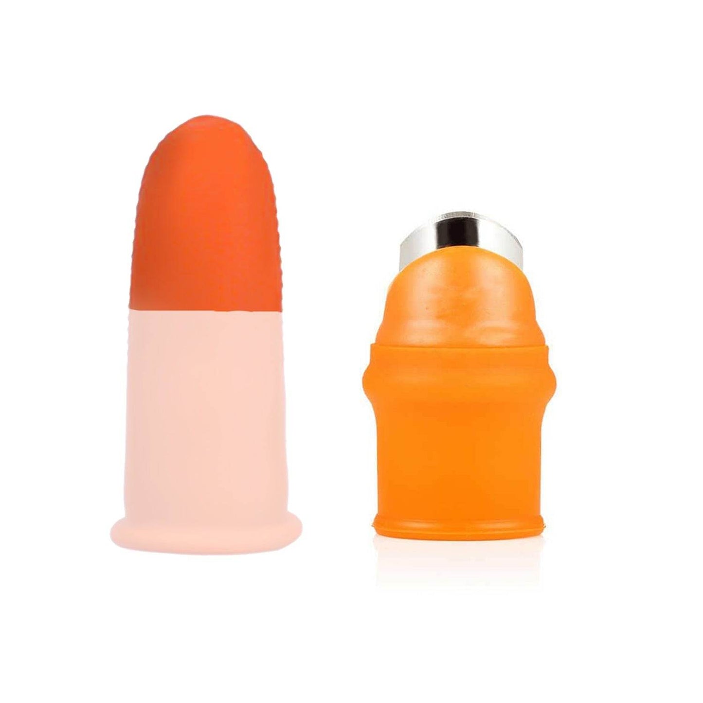 1 Pair V Thumb Cutter with Box used in all kinds of household and official kitchen purposes for peeling and cutting of various types of vegetables and fruits etc. - infinityexculsivestore.com