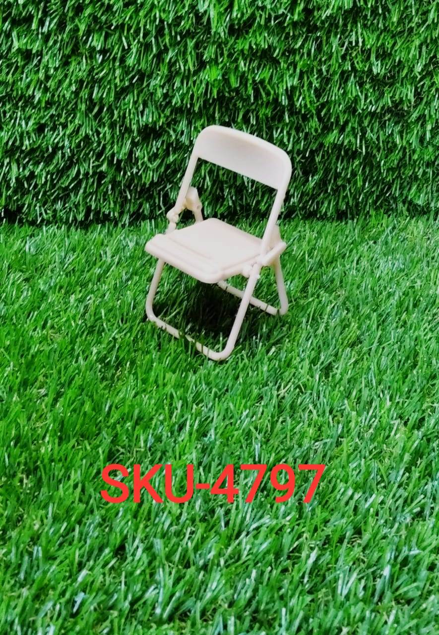 1 Pc Chair Mobile Stand used in all kinds of household and official purposes as a stand and holder for mobiles and smartphones etc. - infinityexculsivestore.com