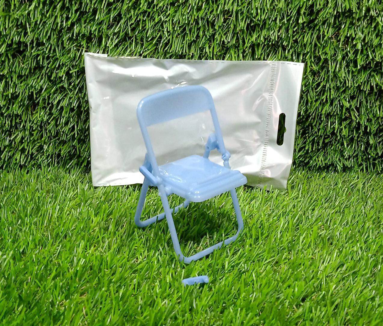 1 Pc Chair Mobile Stand used in all kinds of household and official purposes as a stand and holder for mobiles and smartphones etc. - infinityexculsivestore.com