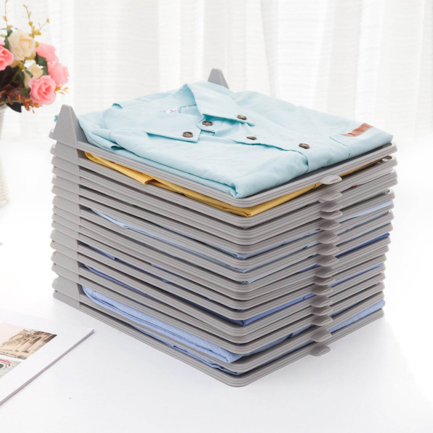 1 Pc Cloth Organiser used in all household and ironing shops in order to assemble the cloths and fabric in a well-mannered way. - infinityexculsivestore.com