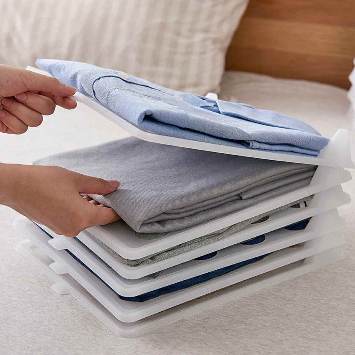 1 Pc Cloth Organiser used in all household and ironing shops in order to assemble the cloths and fabric in a well-mannered way. - infinityexculsivestore.com