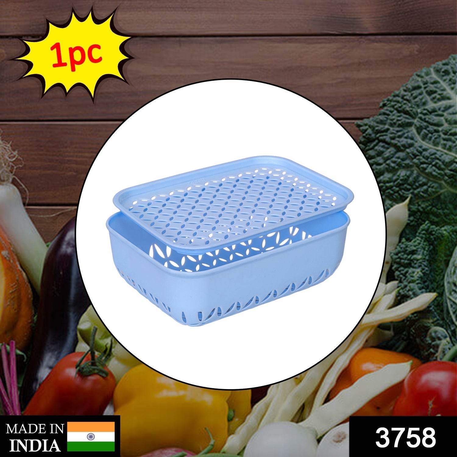 1 Pc Kothmir Basket widely used in all types of household places for holding and storing various kinds of fruits and vegetables etc. - infinityexculsivestore.com