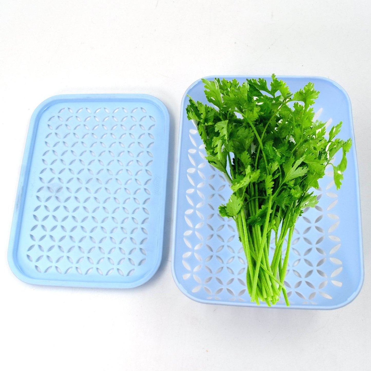 1 Pc Kothmir Basket widely used in all types of household places for holding and storing various kinds of fruits and vegetables etc. - infinityexculsivestore.com