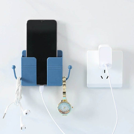 1 Pc Wallmount Mobile Stand With Hook Design used in all kinds of places including household and many more as a hanging support for and stuffs purposes. - infinityexculsivestore.com