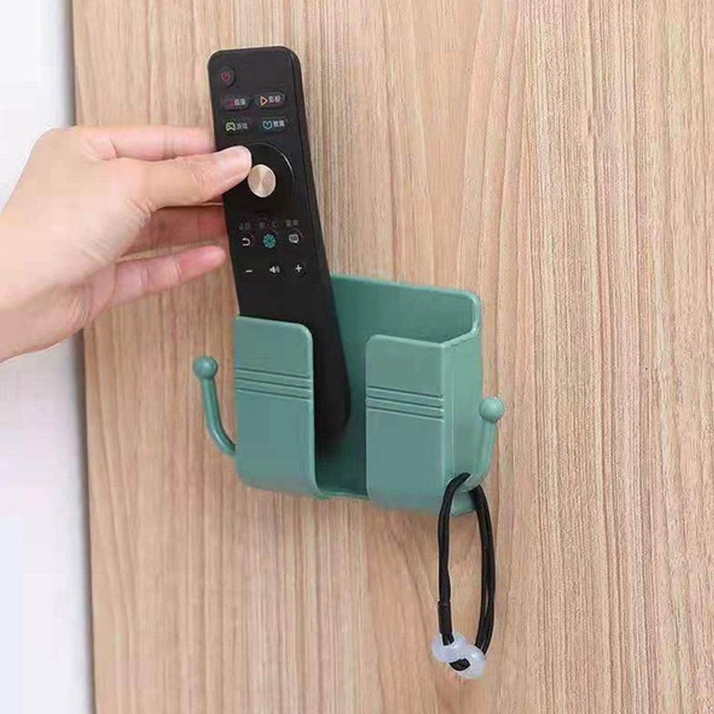 1 Pc Wallmount Mobile Stand With Hook Design used in all kinds of places including household and many more as a hanging support for and stuffs purposes. - infinityexculsivestore.com