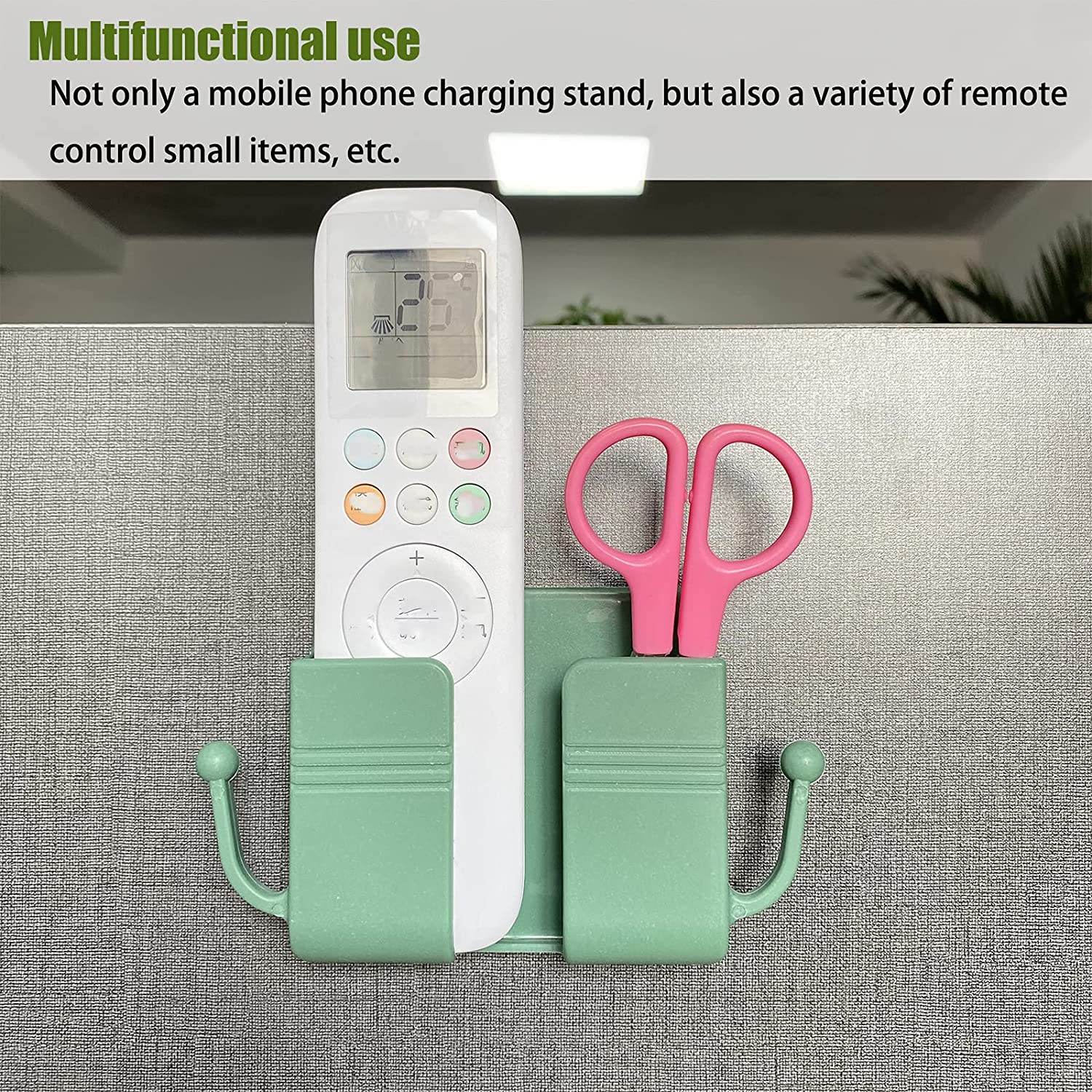 1 Pc Wallmount Mobile Stand With Hook Design used in all kinds of places including household and many more as a hanging support for and stuffs purposes. - infinityexculsivestore.com