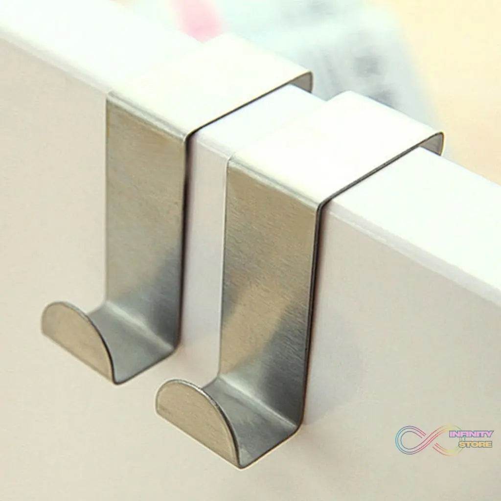 1 Pc Z Shape Door Over Hook used widely in all kinds of household for hanging of cloths and fabric items etc. - infinityexculsivestore.com