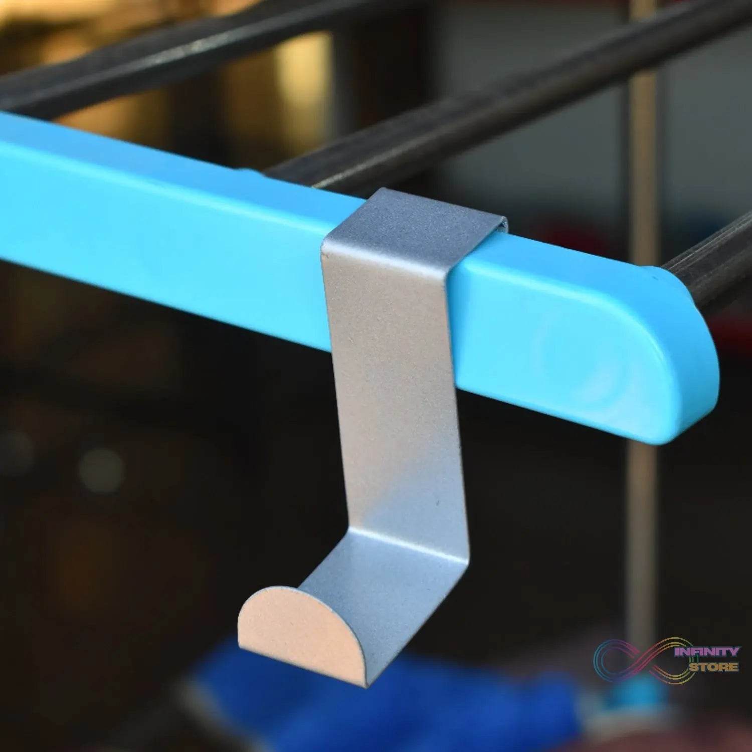 1 Pc Z Shape Door Over Hook used widely in all kinds of household for hanging of cloths and fabric items etc. - infinityexculsivestore.com