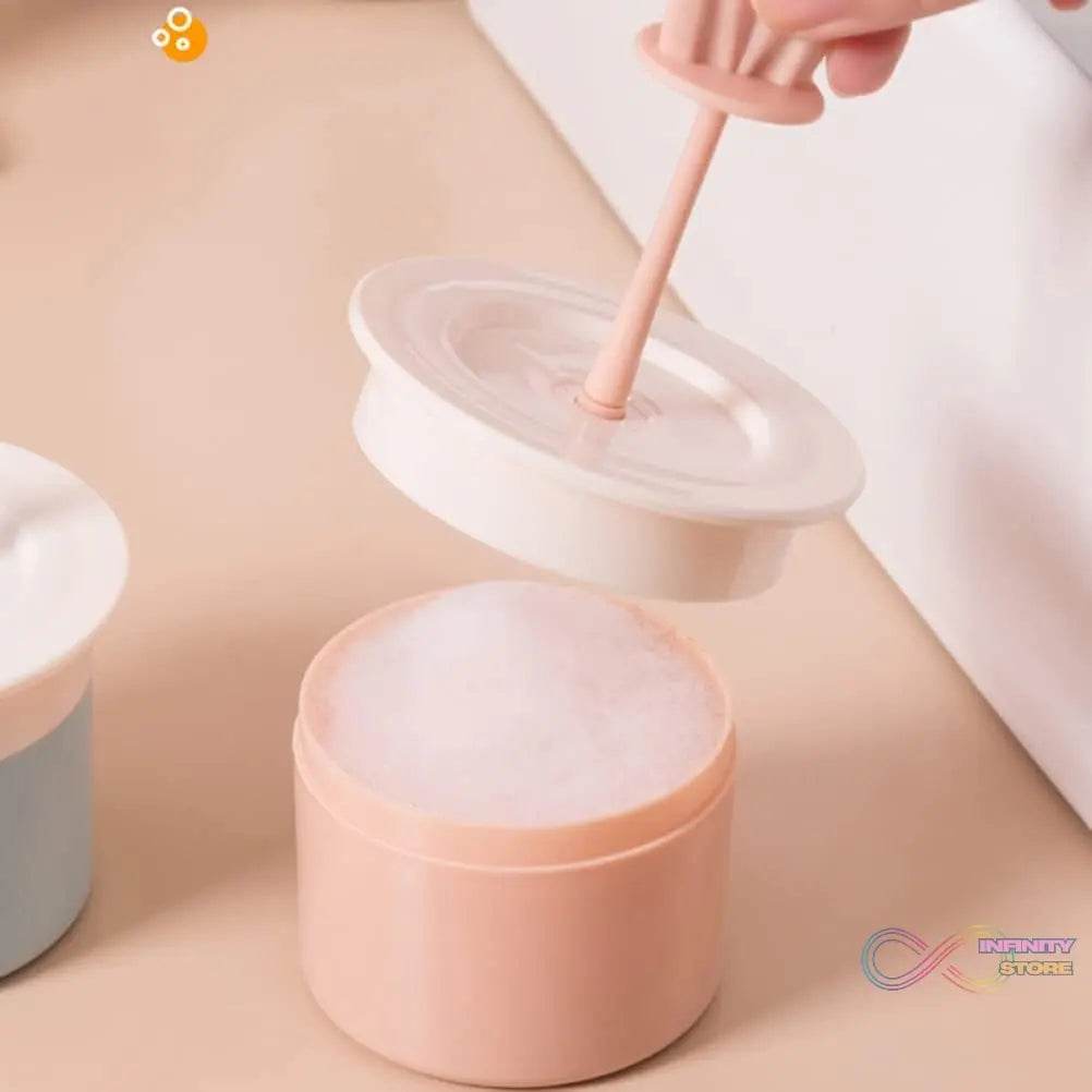 1 Pcs Facial Cleanser Foam Cup, Rich Foam Maker for Foam Facial Foam Maker Cup Cute Portable Facial Cleanser Foam Cup Skincare Tool for Face Wash. - infinityexculsivestore.com