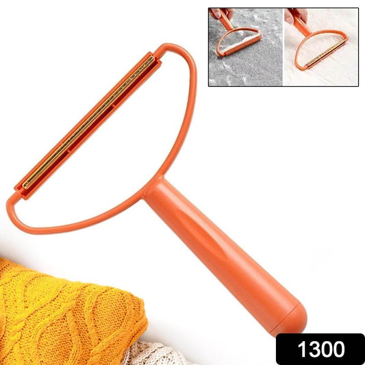 2in1 Portable Lint Remover at Home Use | Use for Removing Lint Dust in Furniture and Wool Clothes Sweater Carpet | Woolen Fabrics Brush Sticky Lint Roller with Long Handle (1 Pc) - infinityexculsivestore.com