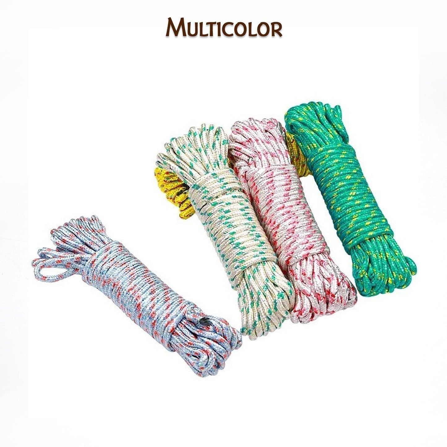 10 Meter Heavy Duty Laundry Drying Clothesline Rope Portable Travel Nylon Cord Sturdy Clothes Line for Outdoor, Camping, Indoor, Crafting, Art Projects - infinityexculsivestore.com