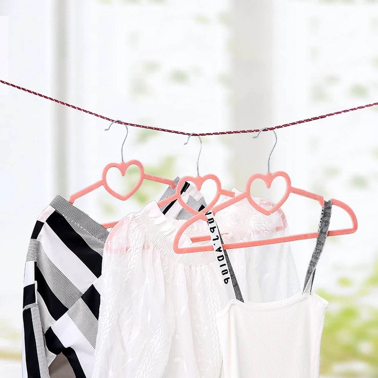 10 Meter Heavy Duty Laundry Drying Clothesline Rope Portable Travel Nylon Cord Sturdy Clothes Line for Outdoor, Camping, Indoor, Crafting, Art Projects - infinityexculsivestore.com