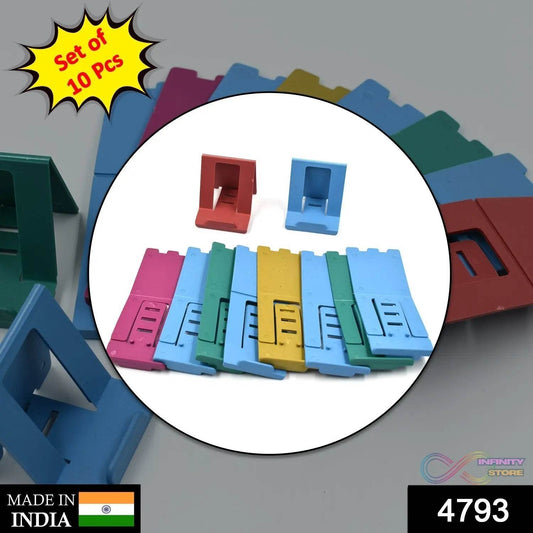 10 Pc Adjustable Mobile Stand used in all kinds of places including household and offices as a mobile supporting stand. - infinityexculsivestore.com