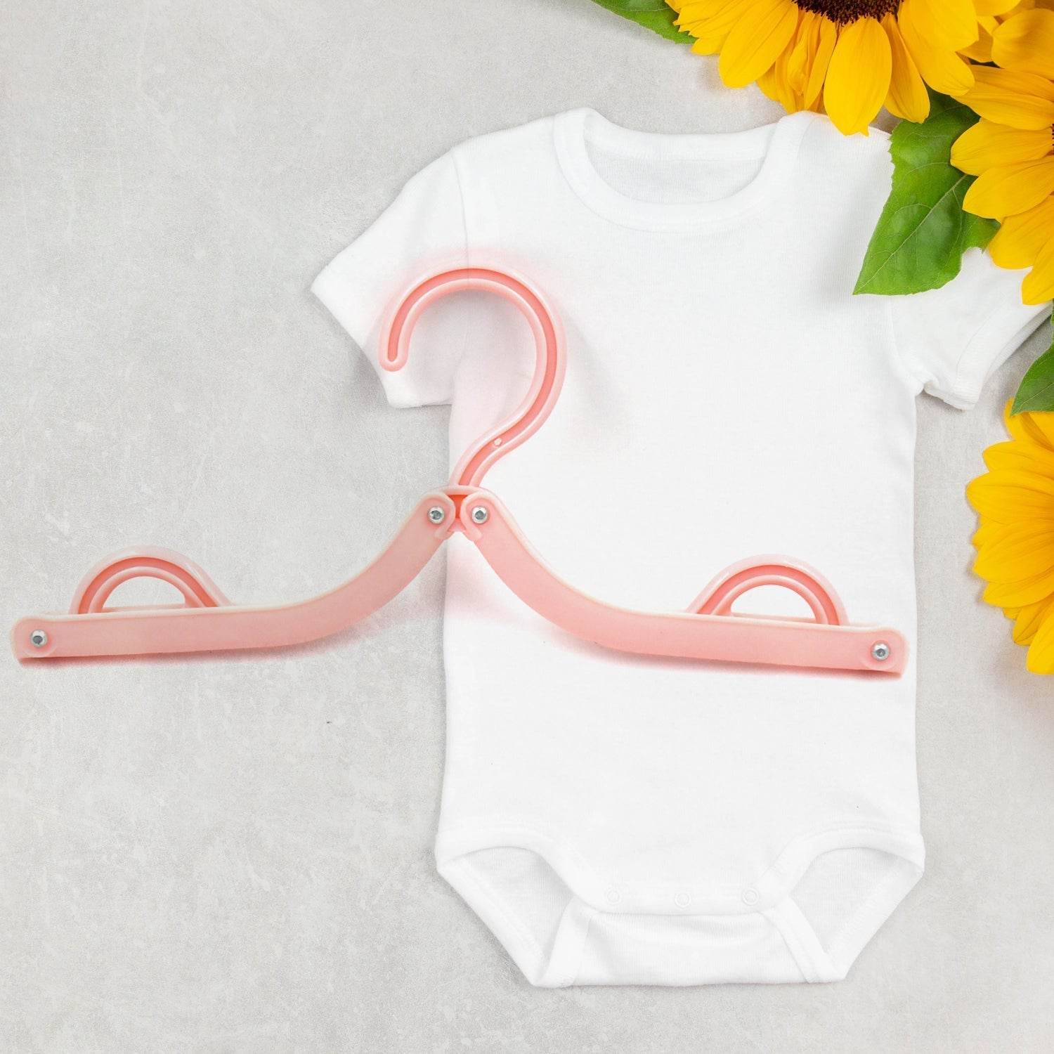 10 Pcs Portable Folding Clothes Hanger Creative Travel Easy to Carry Clothes Hanger for Adults and Children - infinityexculsivestore.com