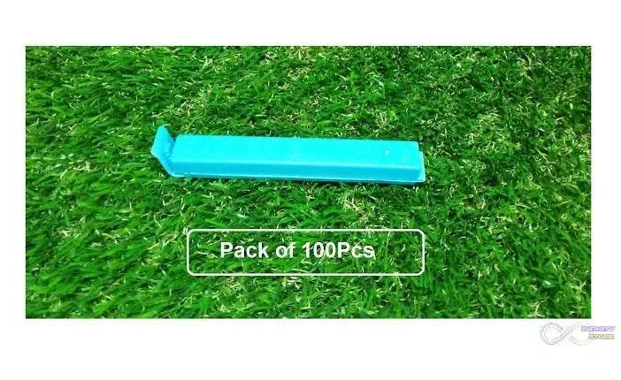 100 Pc Food Sealing Clip used in all kinds of household and official kitchen places for sealing and covering packed food stuff and items. - infinityexculsivestore.com