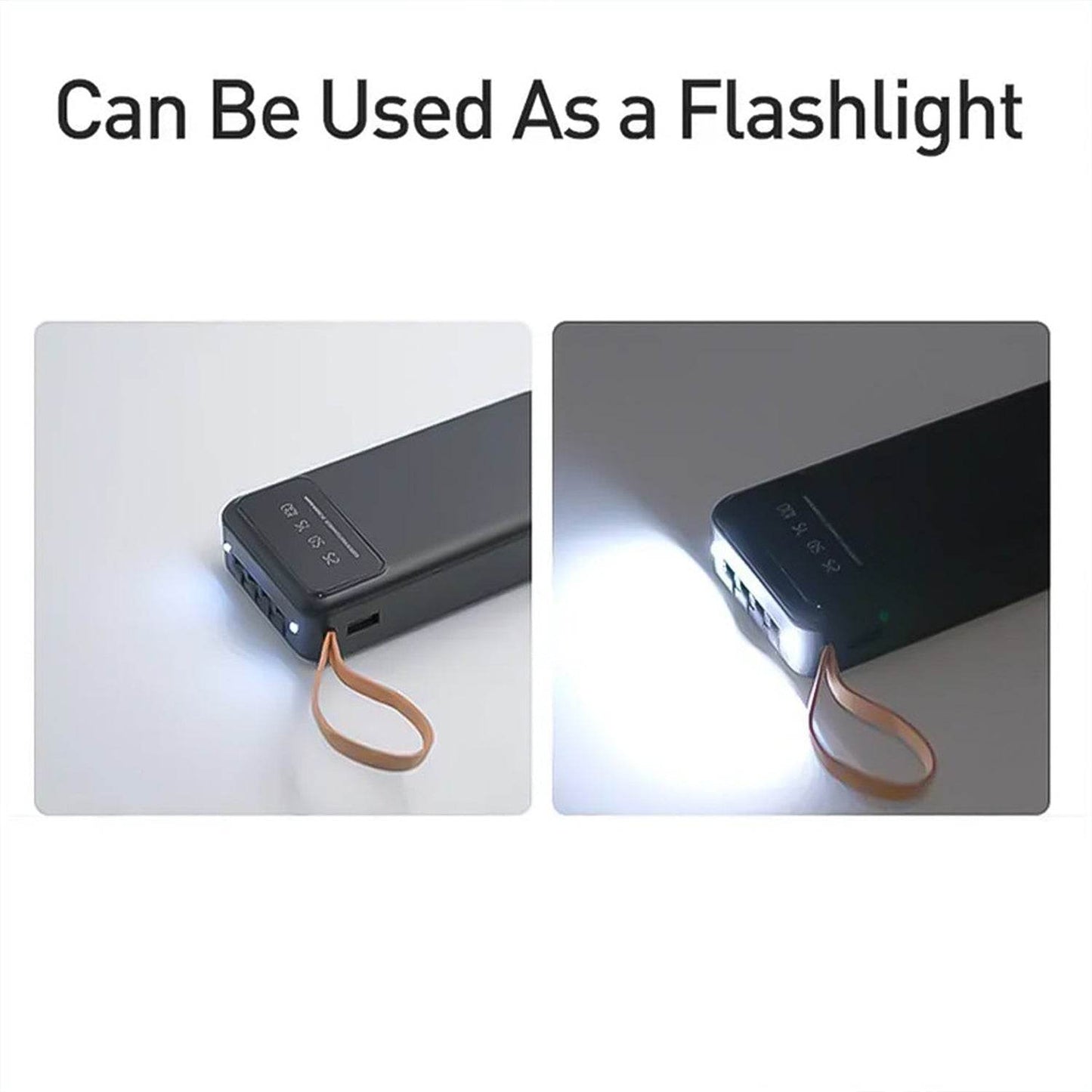 10000mAh, 12W Fast Charging Power Bank with built 4 in 1 USB with Mobile Holder (1 Pc) - infinityexculsivestore.com
