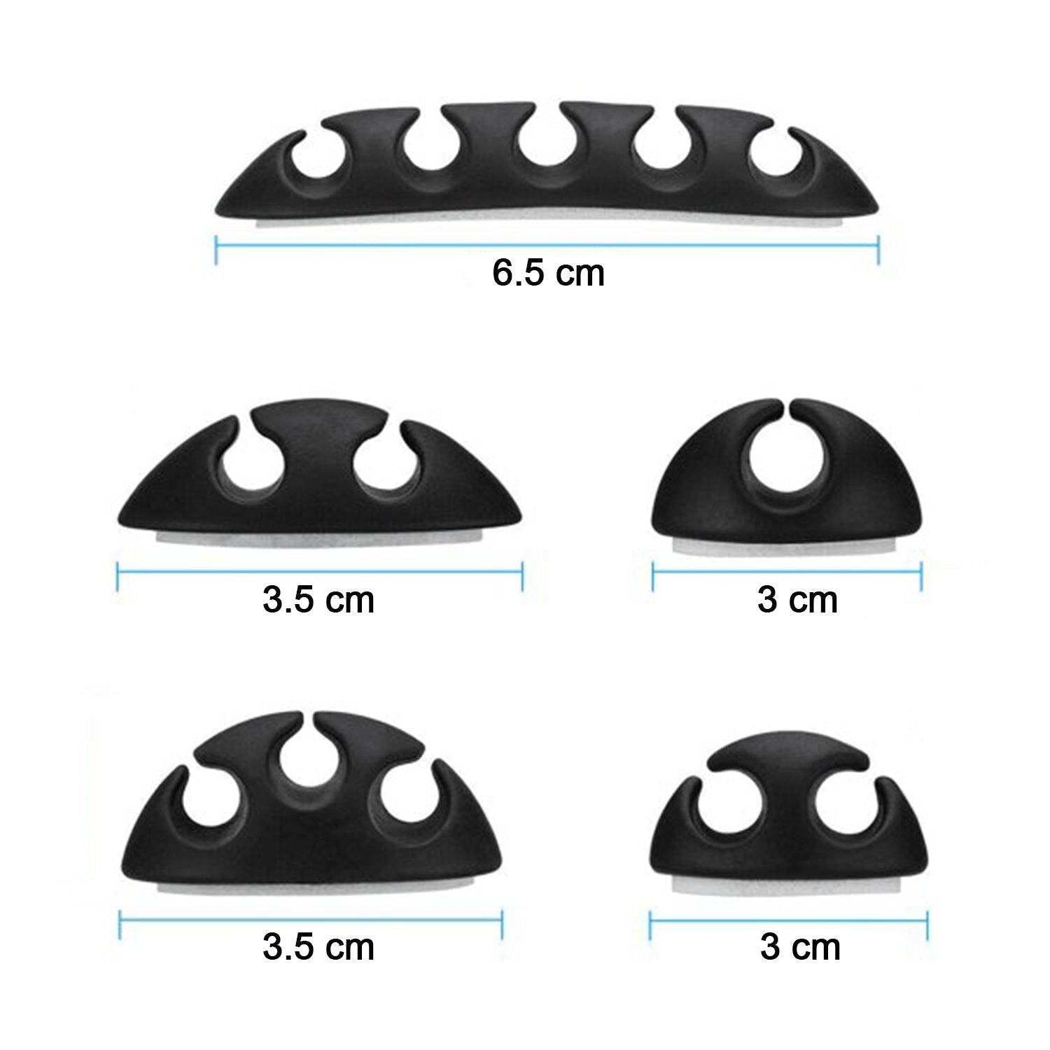 10PCS CABLE HOLDER AND SUPPORTER FOR GIVING SUPPORT AND STANCE TO ALL KIND OF CABLES. - infinityexculsivestore.com