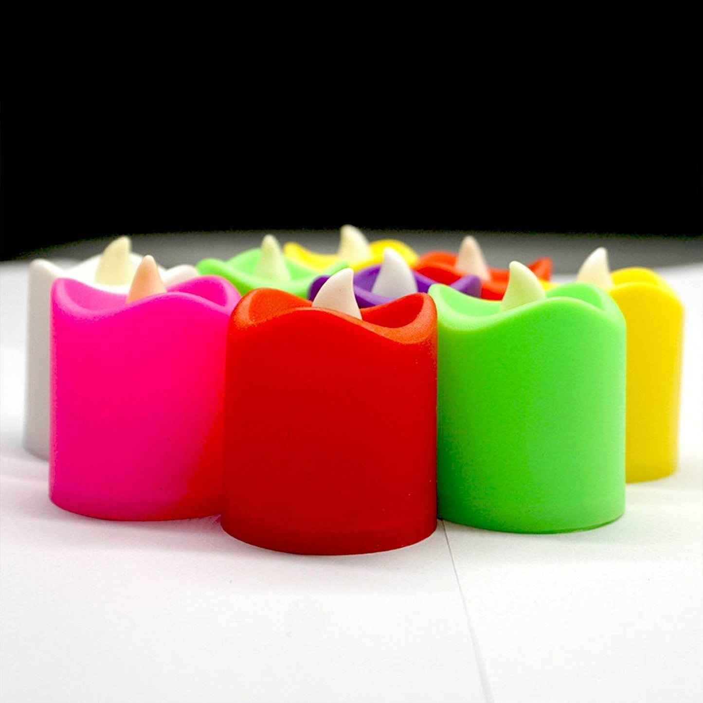 10PCS FESTIVAL DECORATIVE - LED TEALIGHT CANDLES | BATTERY OPERATED CANDLE IDEAL FOR PARTY. - infinityexculsivestore.com
