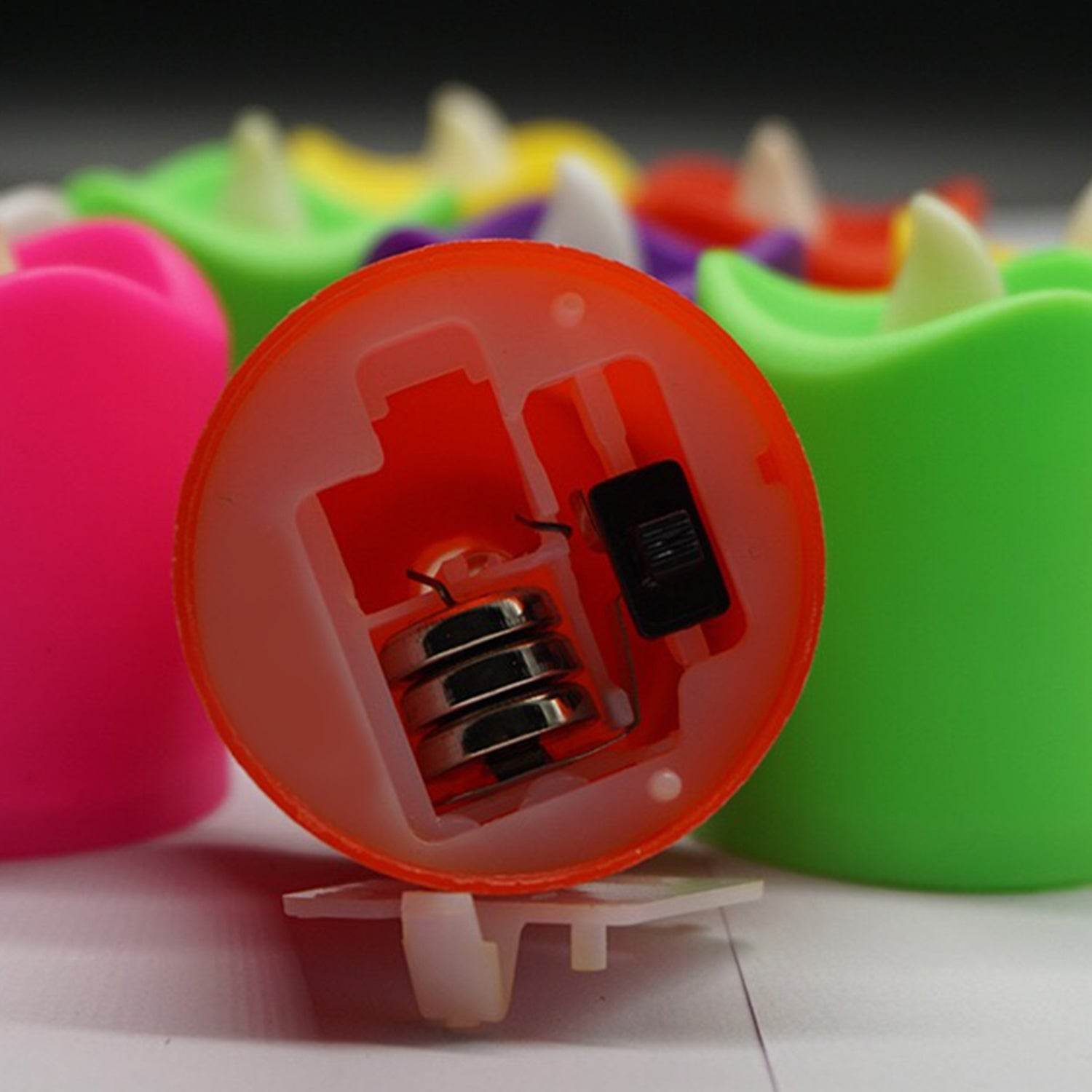 10PCS FESTIVAL DECORATIVE - LED TEALIGHT CANDLES | BATTERY OPERATED CANDLE IDEAL FOR PARTY. - infinityexculsivestore.com
