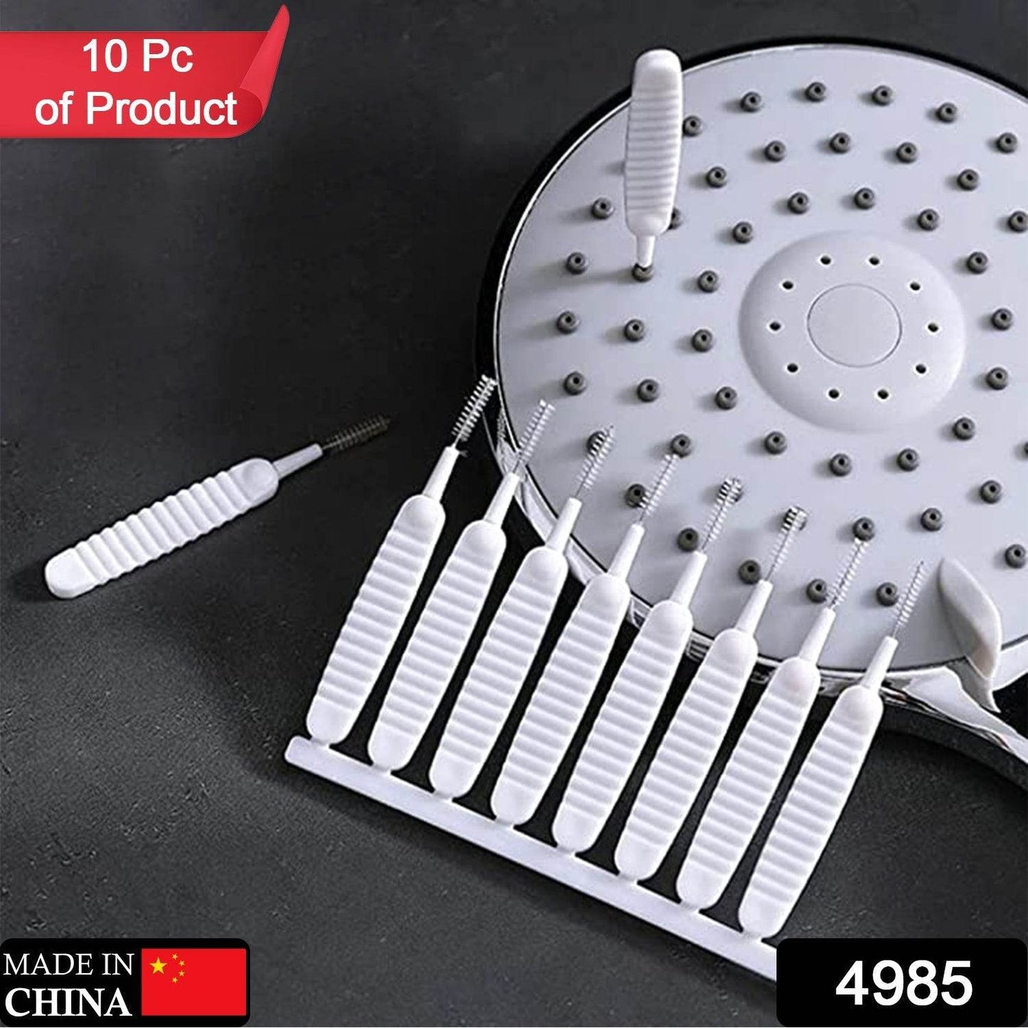 10pcs Shower Nozzle Cleaning Brush, Reusable Multifunctional Shower Head Anti - Clogging Small Brush - infinityexculsivestore.com