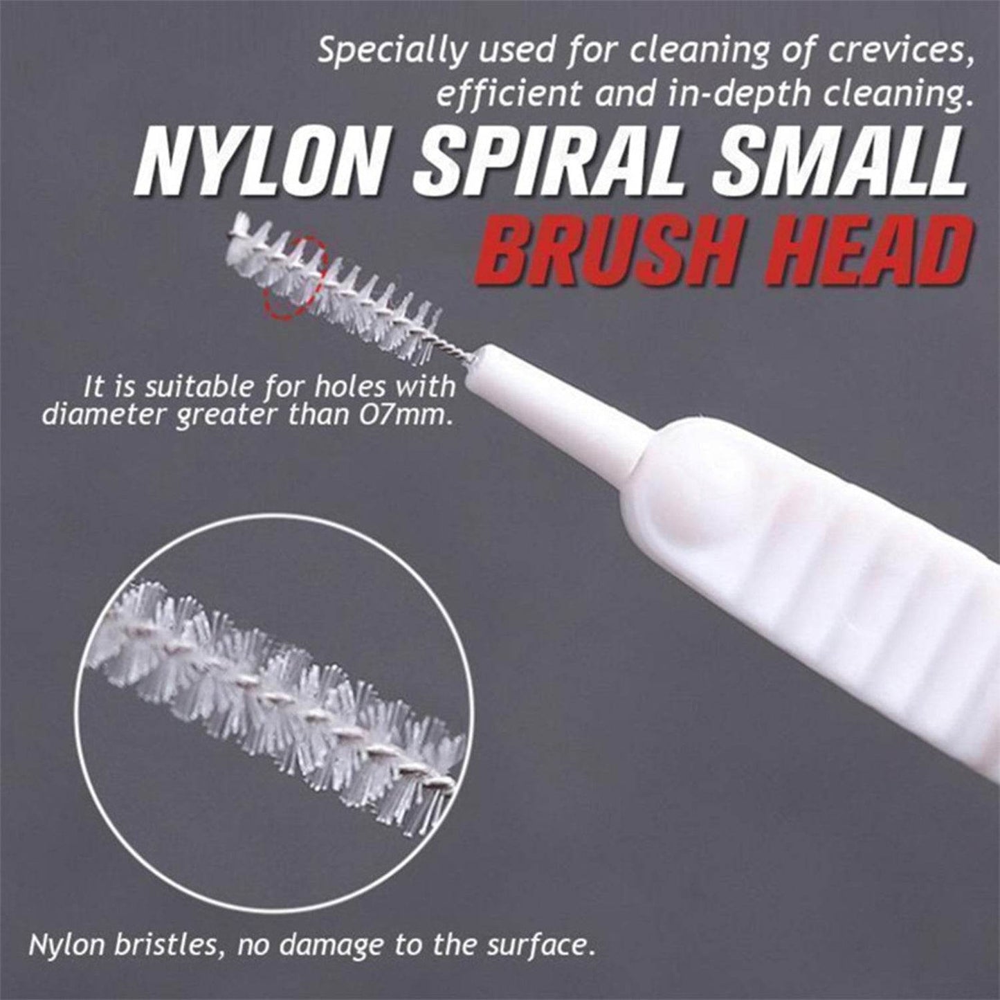 10pcs Shower Nozzle Cleaning Brush, Reusable Multifunctional Shower Head Anti - Clogging Small Brush - infinityexculsivestore.com