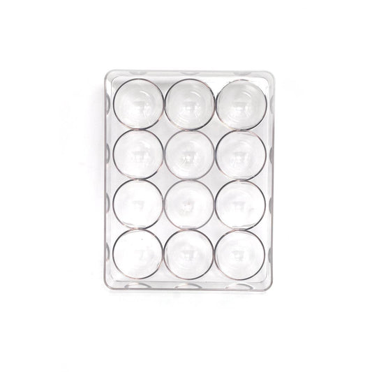 12 Cavity Egg Storage Box For Holding And Placing Eggs Easily And Firmly. - infinityexculsivestore.com
