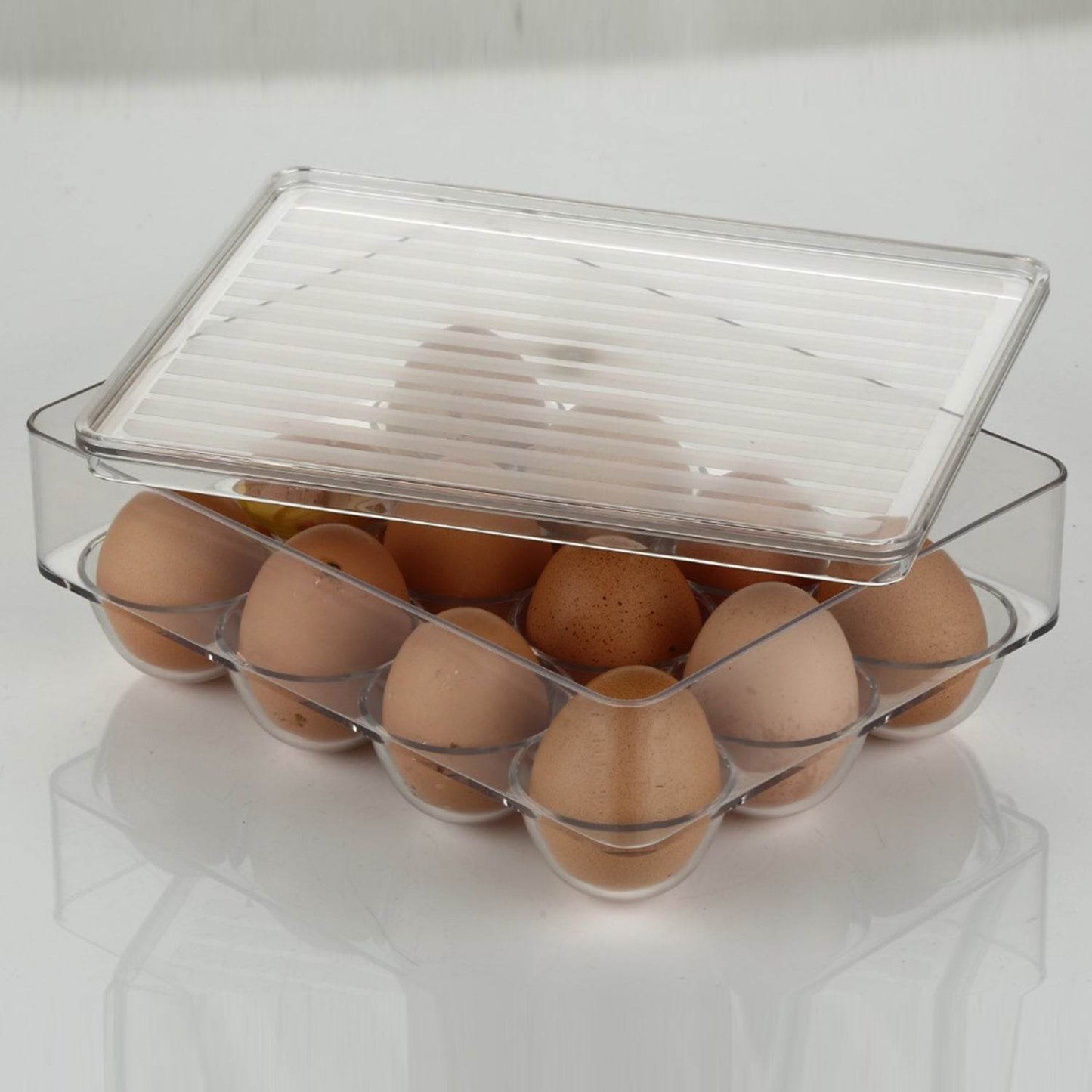 12 Cavity Egg Storage Box For Holding And Placing Eggs Easily And Firmly. - infinityexculsivestore.com
