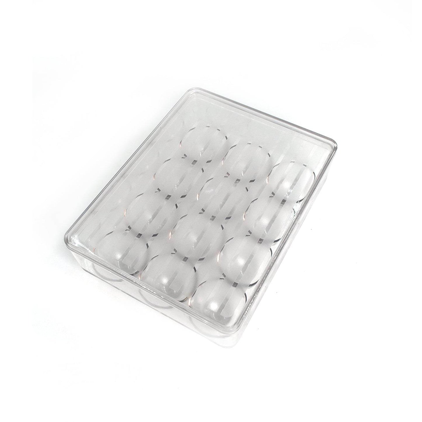 12 Cavity Egg Storage Box For Holding And Placing Eggs Easily And Firmly. - infinityexculsivestore.com