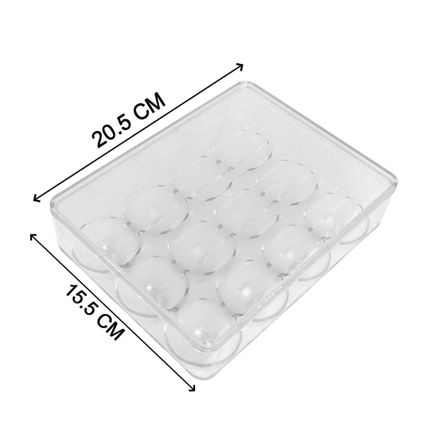 12 Cavity Egg Storage Box For Holding And Placing Eggs Easily And Firmly. - infinityexculsivestore.com