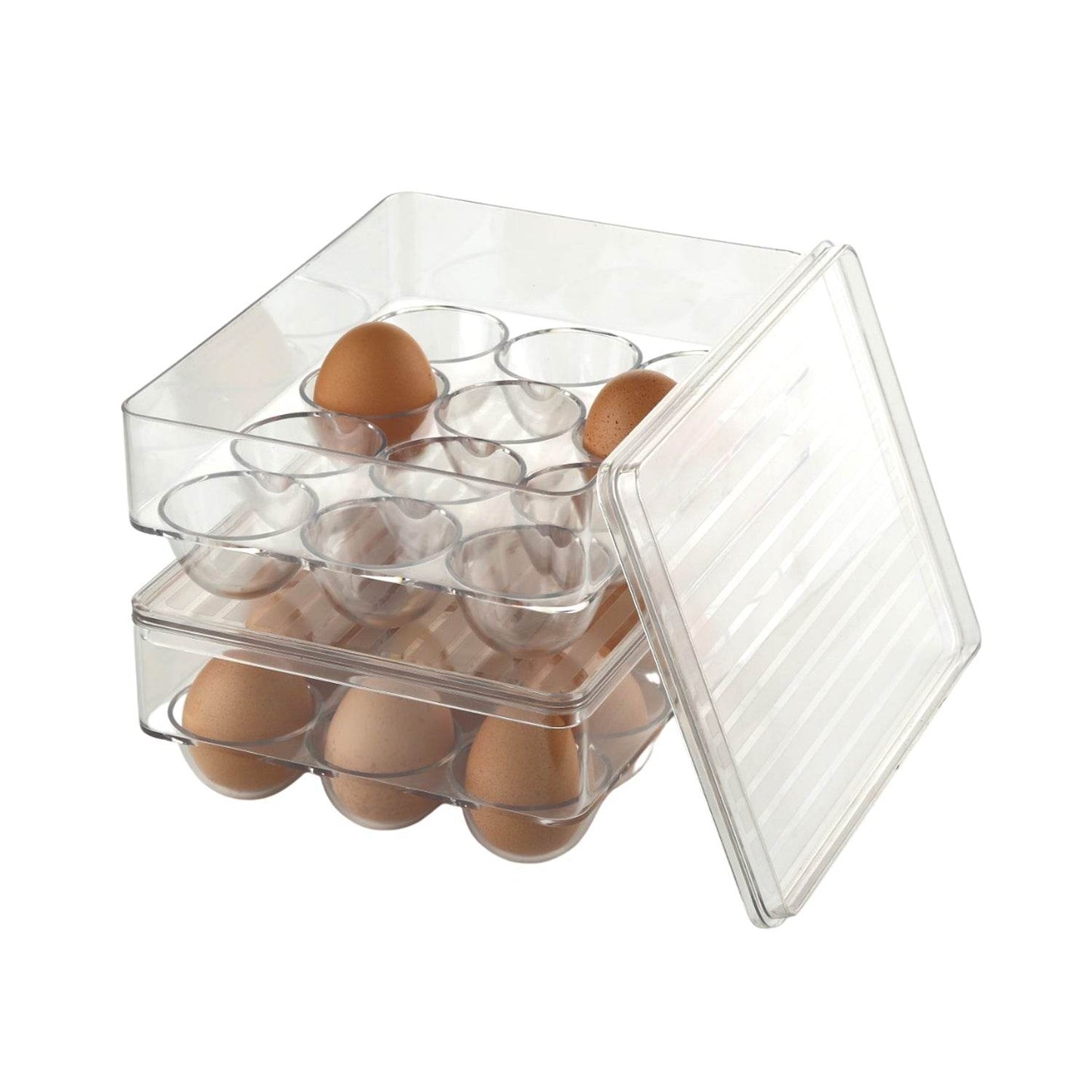 12 Cavity Egg Storage Box For Holding And Placing Eggs Easily And Firmly. - infinityexculsivestore.com