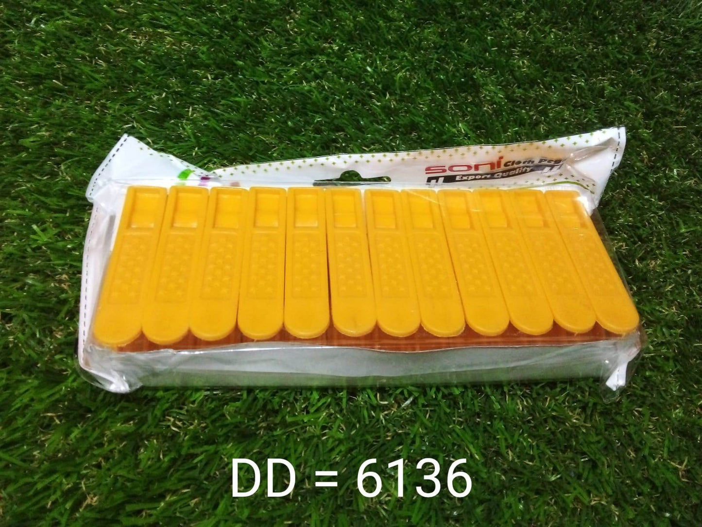 12 Pc Set Cloth Clip used in all kinds of household and official places for holding cloths and stuffs purposes. - infinityexculsivestore.com