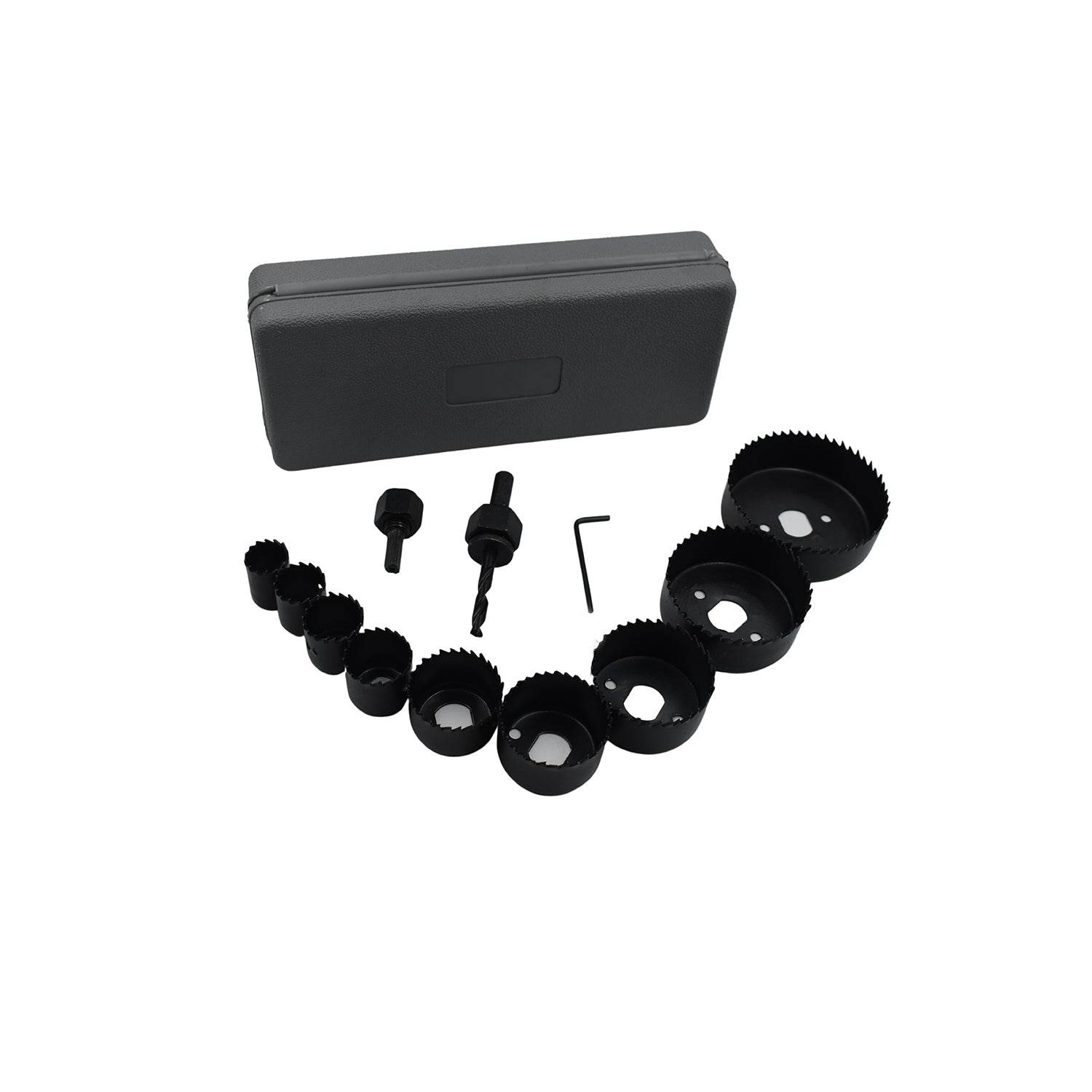 12 pcs 19-64mm Hole Saw Kit - infinityexculsivestore.com