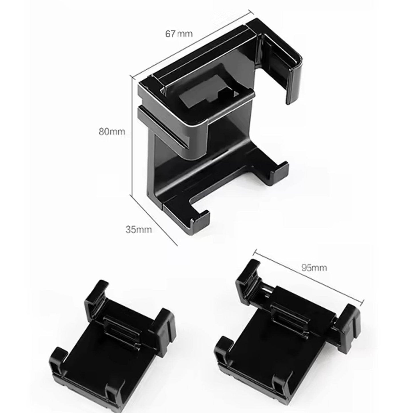 12857 Smartphone Car Phone Holder Car Air Conditioning Vent Phone Holder, Holder Stand for Mobile Phone Cellphone GPS, Dashboard Bracket for Car (1 Pc) - infinityexculsivestore.com