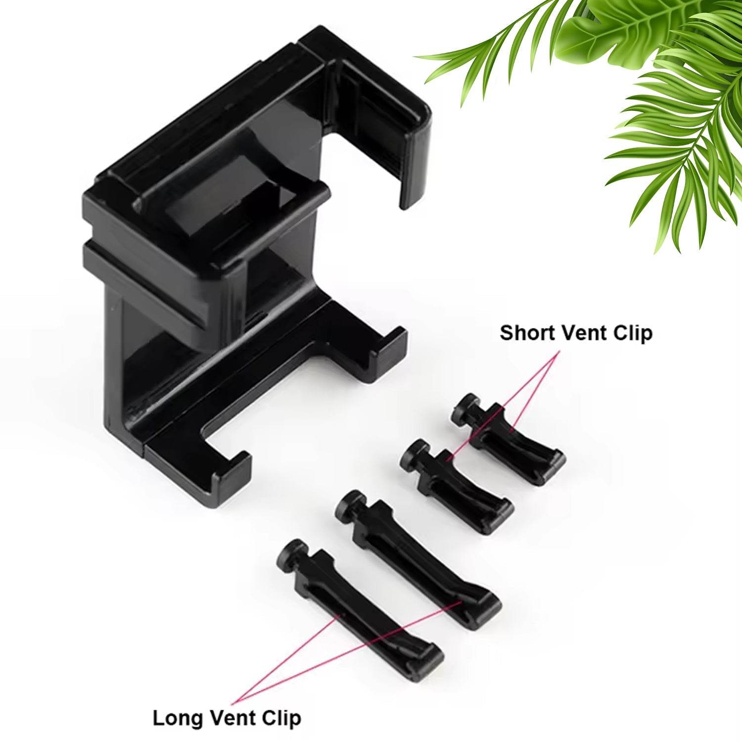 12857 Smartphone Car Phone Holder Car Air Conditioning Vent Phone Holder, Holder Stand for Mobile Phone Cellphone GPS, Dashboard Bracket for Car (1 Pc) - infinityexculsivestore.com
