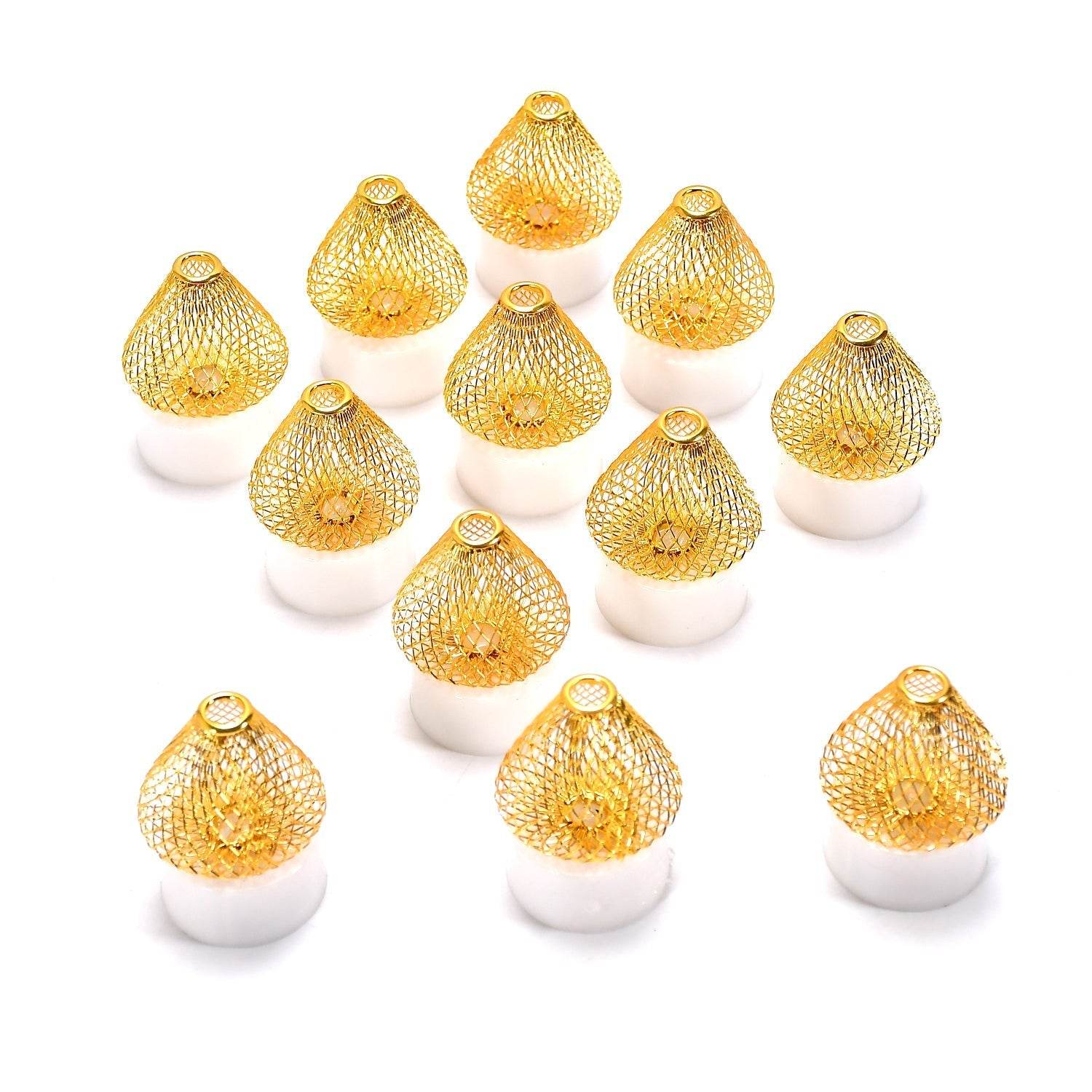 12Pcs Flameless LED Tea Light Candles for Home & Event Decor - infinityexculsivestore.com