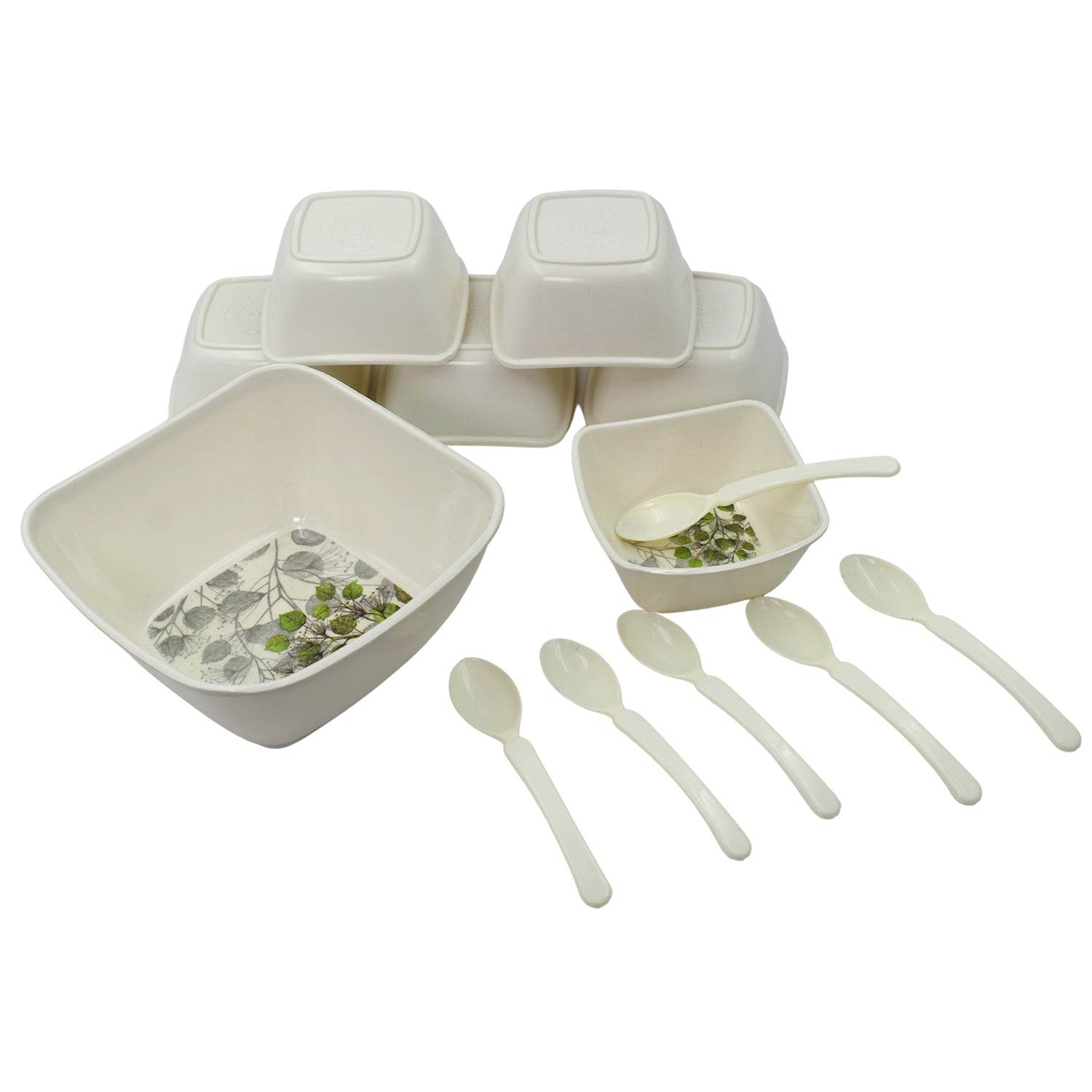 13 Pc Pudding Set used as a cutlery set for serving food purposes and sweet dishes and all in all kinds of household and official places etc. - infinityexculsivestore.com