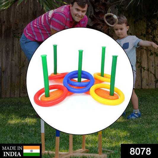 13 Pc Ring Toss Game widely used by childrenβs and kids for playing and enjoying purposes and all in all kinds of household and official places etc. - infinityexculsivestore.com