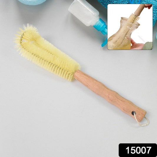 13 inch Bottle Brush, Bristle Brush withΒ  Wood Handle, Washing Brush with Wooden Handle, Kitchen Cleaning Tool, Brushes for Dish, Tumbler, Teapot, Cup, Pan - infinityexculsivestore.com