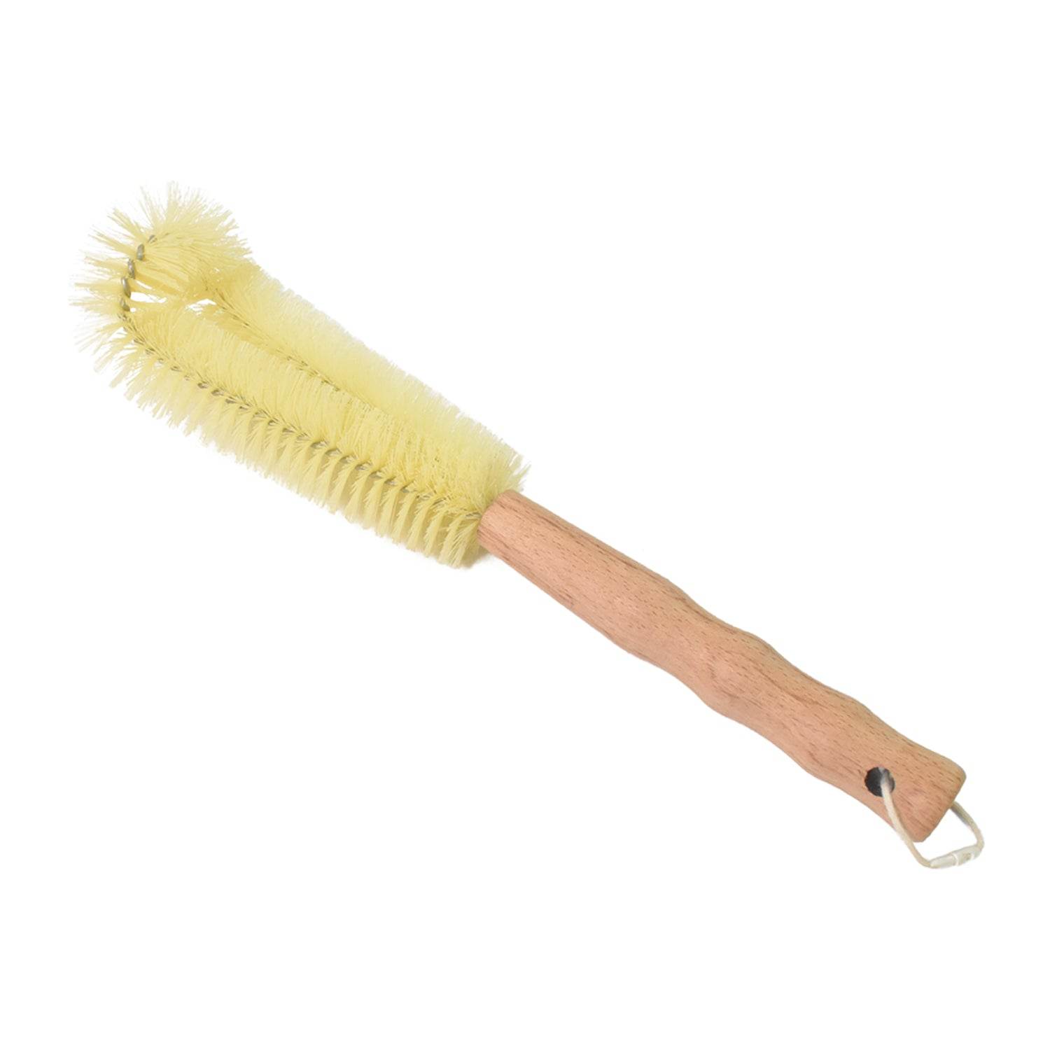 13 inch Bottle Brush, Bristle Brush with  Wood Handle, Washing Brush with Wooden Handle, Kitchen Cleaning Tool, Brushes for Dish, Tumbler, Teapot, Cup, Pan - infinityexculsivestore.com