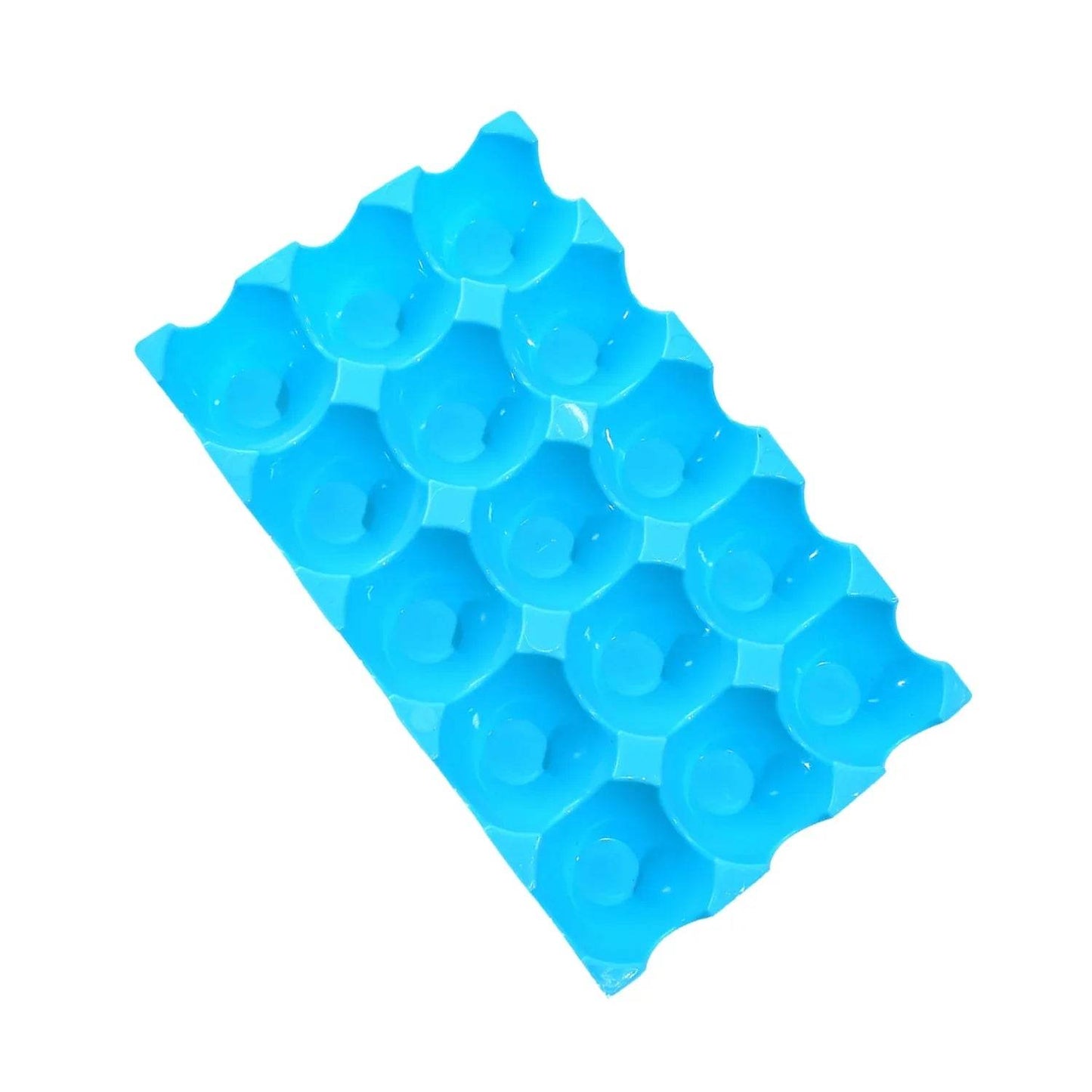15 Cavity Plastic Egg Tray Egg Trays for Storage with 15 Eggs Holder (4 Pc Set) - infinityexculsivestore.com