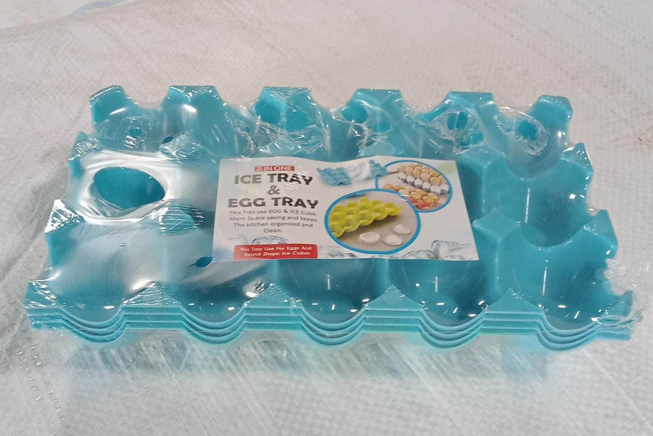 15 Cavity Plastic Egg Tray Egg Trays for Storage with 15 Eggs Holder (4 Pc Set) - infinityexculsivestore.com