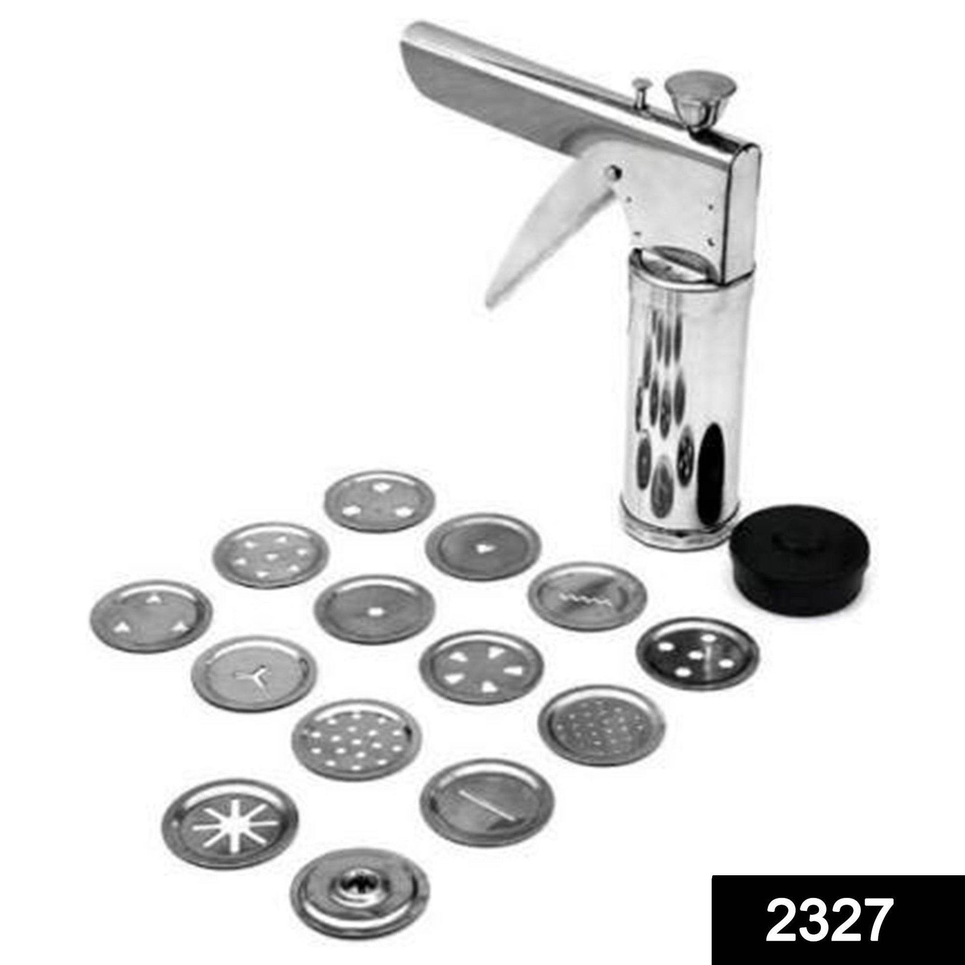 15 in 1 Stainless Steel Kitchen Press with Different Parts - infinityexculsivestore.com