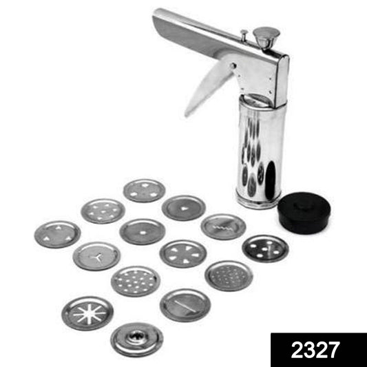 15 in 1 Stainless Steel Kitchen Press with Different Parts - infinityexculsivestore.com