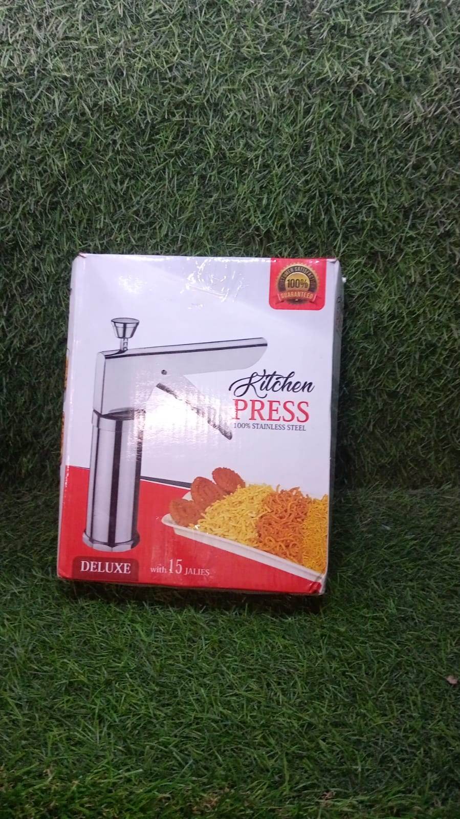 15 in 1 Stainless Steel Kitchen Press with Different Parts - infinityexculsivestore.com