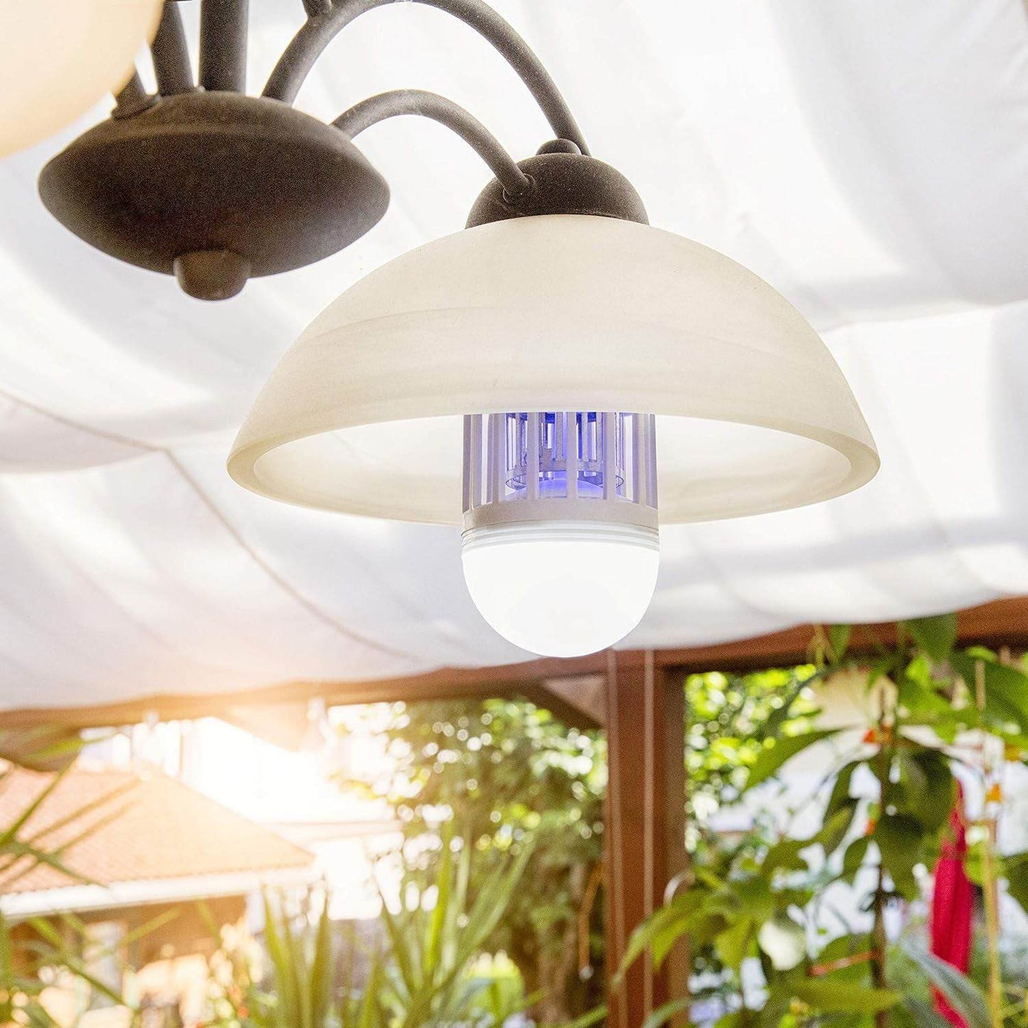 15W Mosquito Killer Lamp E27 Summer Moths Flying Insects Led Zapper Mosquito Killer Lamp Light Bulb Household - infinityexculsivestore.com