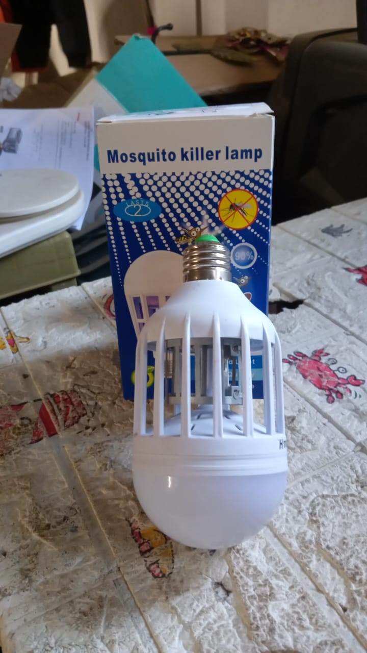 15W Mosquito Killer Lamp E27 Summer Moths Flying Insects Led Zapper Mosquito Killer Lamp Light Bulb Household - infinityexculsivestore.com