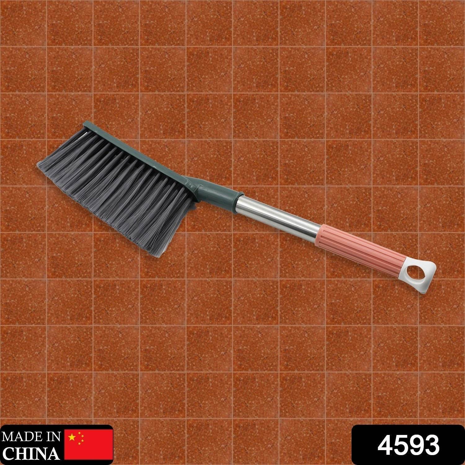 17 inch Stainless Steel Sofa Cleaner Brush, Carpet Cleaning Brushes with Non-Slip Long Handle, Dust Cleaning Brush for Removing Dust from Carpets, Furniture, Car Seats, Sofas - infinityexculsivestore.com
